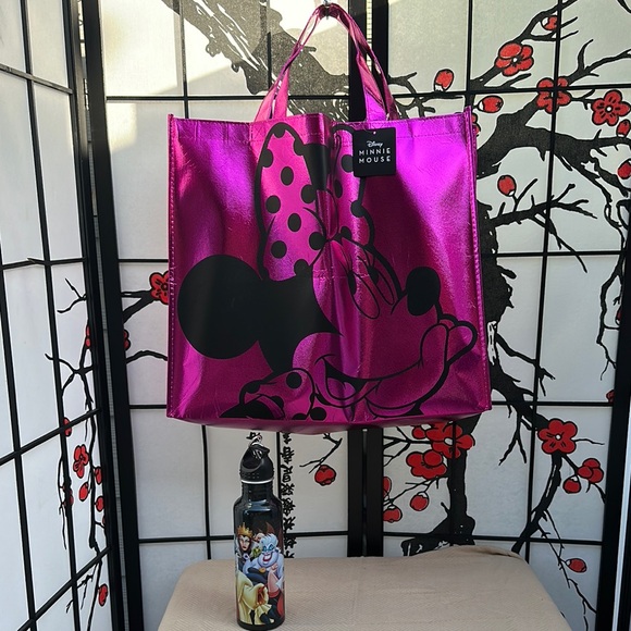Disney Handbags - Disney Minnie Mouse Pink Tote Bag with a Disney Tumblr
